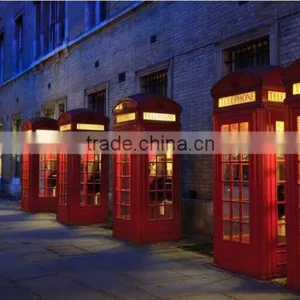 Outdoor Western Public Telephone Kiosk thumbnail-1