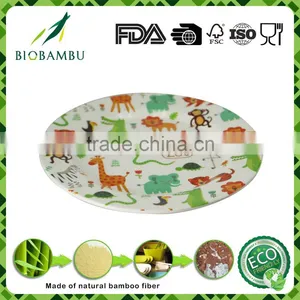 China Supplier Natural Bamboo Fiber Eco Friendly Kitchenware Dishes thumbnail-5