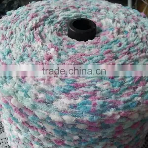 High Tenacity Colored Nylon Fancy Covered Yarn 5s/6 for Weaving thumbnail-1