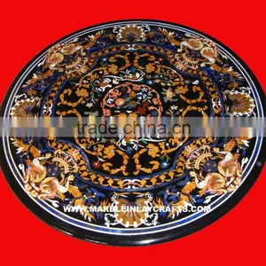 Marble Inlay Table Tops, Marble Dining Table Tops, Marble Inlay Coffee Table Top thumbnail-1