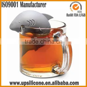 Eco-Friendly Shark Shape Silicone Tea Infuser ,Silicone Shark Shape Tea Infuser,Tea Strainers thumbnail-2