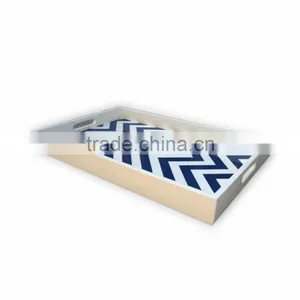 Rectangular Lacquered Serving Tray thumbnail-3