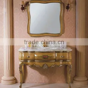 Bisini Lastest Soild Wood Bathroom Cabinet, European Style Vanity For Bathroom, Beautiful Antique Bath Vanities(BF08-4066) thumbnail-1