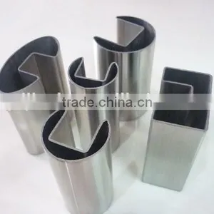 Jinxin Stainless Steel 304/316 Glass Railing Channel Pipe Fittings, Channel Elbow YK-9491 thumbnail-2
