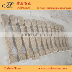 Prefab Chinese G682 Granite Yellow Rusty Granite Balcony Column thumbnail-1