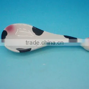 Cow Shape Ceramic Soup Spoon thumbnail-1