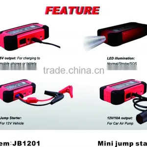 JB1201 Engine Start Jump Starter 12v/24v Jump Starter Waterproof Powerbank thumbnail-5