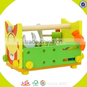 2017 Wholesale Cartoon Baby Wooden Screw Toy W03C020 thumbnail-1