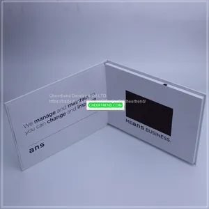 OEM 5″ USB Digital A5 LCD Video Screen Greeting Card With Speaker,rechargebale Lithium Battery thumbnail-2