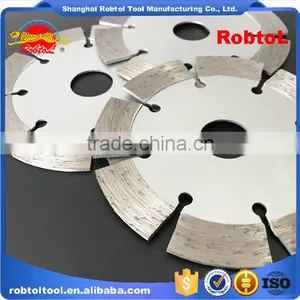 4" 14mm High Segmented Diamond Saw Blade Angle Grinder Circular Cutting Disc Disk Wheel Universal Stone Brick Block Concrete thumbnail-1