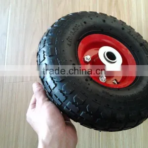 10inch Steel Rim Wheel 4.10/3.50-4 thumbnail-1