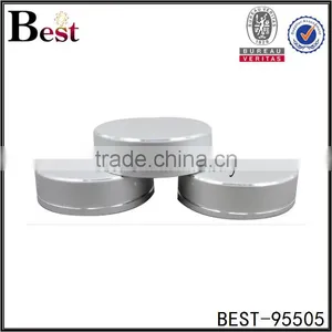 Silver Aluminum Cap With Cut Line, Aluminum Cap for Cosmetic Jar thumbnail-2