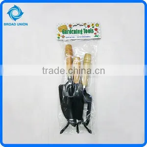 3PC Kids Plastic Garden Tool, Hoe, Shovel And Rake thumbnail-1