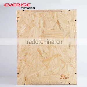 3 in 1 Crossfit Wooden Puzzle Plyo Box thumbnail-4