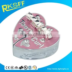 Die Casting Zinc Alloy Exquisite Baby Gift Baby Tooth and Curl Box Set thumbnail-1
