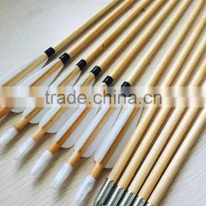 Cedar Plastic Nocks Archery Wood Bow And Arrows thumbnail-1