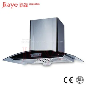 Jiaye Group 900mm Curved Range Hood , European Range Hood JY-HZ9001 Push Putton With Display Range Hood thumbnail-1
