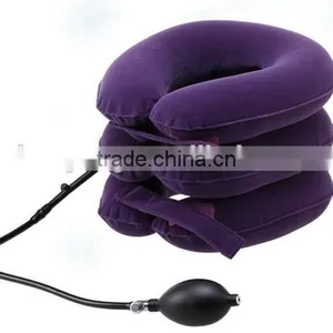 Shuoyang Hot Air Pump Neck Brace Soft Adjustable Cervical Traction Neck Traction for Stiff Neck thumbnail-4