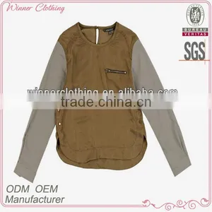 Famous Name Brand Garments Design Ladies Blouses Feminine thumbnail-1
