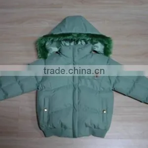 Girls' Padding Jacket In Stock thumbnail-1