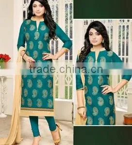 Skin Touch Readymade Embroidery Suits thumbnail-1