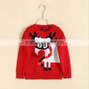 Hot Sale Winter Sweater Christmas Wear Swearter for Baby Girls thumbnail-4