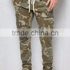Versatile Skinny Fit Multi-pocket Slim Fit Joggers thumbnail-1