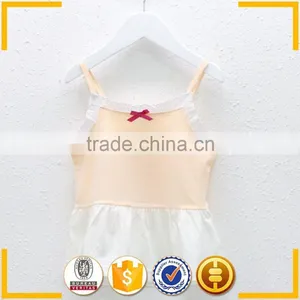 Wholesale Little Girls Ruffle Top Lace Ruffles Hem Child t Shirt White Top thumbnail-2
