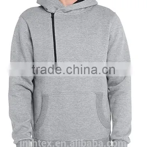 Custom Blank Hoodies With a Side Zipper With Pocket thumbnail-1