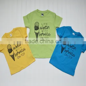 Fashion Cotton Top Cotton T-shirt Hot Sale thumbnail-1