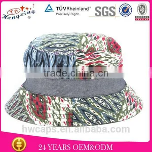 Factory Custom Design OEM Custom Reversible Bucket Hat thumbnail-1