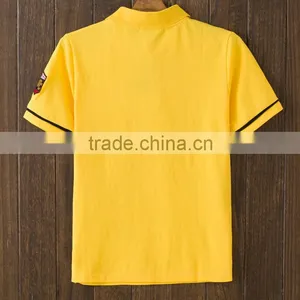 Customize Logo Fashion Newest Polyester Cotton Cheap Various Colour Polo Shirt Wholesale thumbnail-5