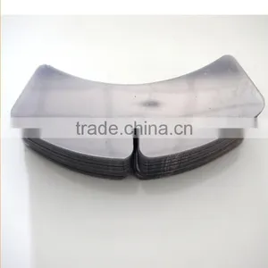 Factory Sell Plastic Transparent/White/Light Blue Customized Shirt Necklace Collar Butterfly Stay thumbnail-5