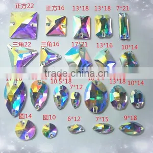 ab Aurora Crystal Beads Sew on Beads for Wedding Dress thumbnail-1