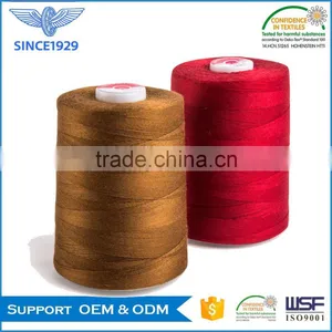 16S/2 Tex80 Core Spun Polyester Sewing Threads Factory in China thumbnail-1