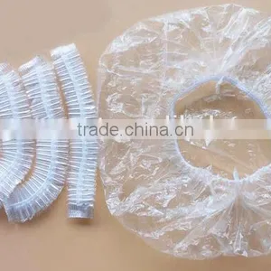 Disposal Clear PE Shower Cap thumbnail-1