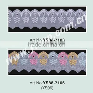100% Cotton Lace Fabric thumbnail-1