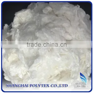 China Factory Direct Wholesale 1.2d to 5d Bright White Viscose Staple Fiber for Spinning or Non Woven thumbnail-1