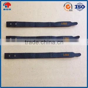 Multi-use Custom Nylon Hook and Loop Cable Ties With Eyelet thumbnail-3
