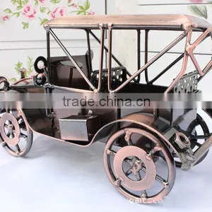 Handmade Tinplate Antique Style Metal Model Car thumbnail-2