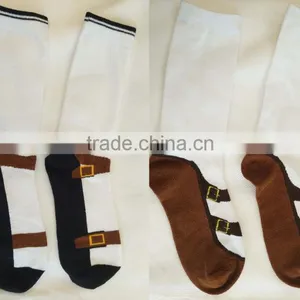 Men and Women Custom Colorful Silly Sneaker Novelty Combed Cotton Socks Silly Socks-ZP00234 thumbnail-4