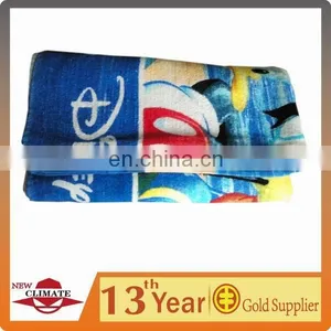 100% Cotton Printed Plush Terry Beach Towel thumbnail-1
