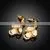 Saudi Gold Earrings Women Jewelry Bead Earrings for Wholesale thumbnail-3