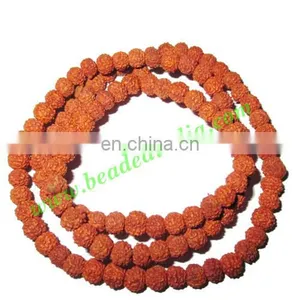 Rudraksha Beads String (mala) 5 Mukhi (five Face), Size: 5mm thumbnail-1