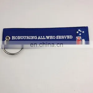Embroidered Key Chain ,promotion Key Tag thumbnail-2