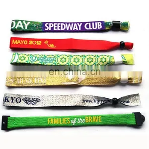 no Minimum Cheap Custom Cloth Concert Wristbands thumbnail-4