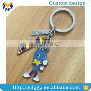 New Blank Custom Anime Acrylic Metal Keychain for DIY Gift thumbnail-2