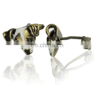Custom Logo Stainless Steel Watch Movement Cufflinks thumbnail-3