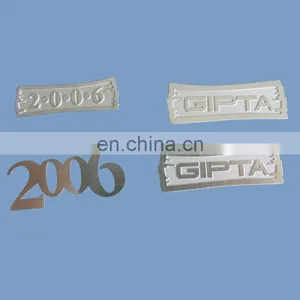 Custom Metal Nameplates Metal Tags and Socks Packaging Label thumbnail-1