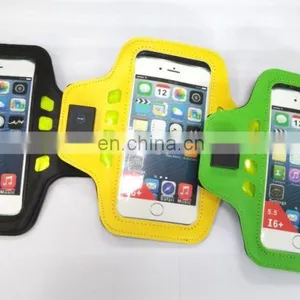 New Design Neoprene+PU+LED Lighting Led Armband for Cell Phone thumbnail-4